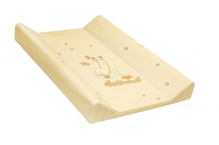 Przewijak profilowany 9x70x50 cm firmy Ceba - misie na huśtawce beżowe. Cena: 17GBP.